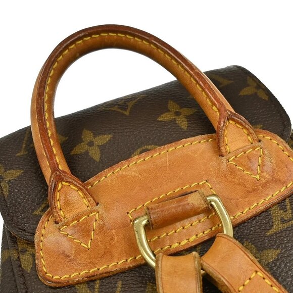 LOUIS VUITTON MONOGRAM MINI MONTSOURIS BACKPACK - Picture 4 of 12